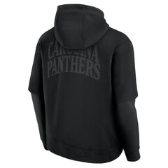 Fanatics Carolina Panthers Unisex Sleek Elements Pullover Hoodie Black