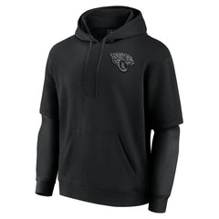 Fanatics Jacksonville Jaguars Unisex Sleek Elements Pullover Hoodie Black