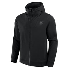 Fanatics Las Vegas Raiders Unisex Front Office Full-Zip Hoodie Black