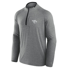 Fanatics Jacksonville Jaguars Unisex Front Office Performance Primary Quarter-Zip Jacket Charcoal