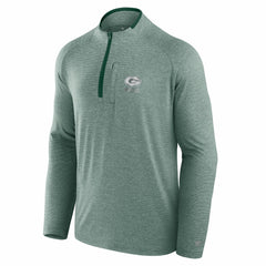 Fanatics Green Bay Packers Unisex Front Office Performance Primary Quarter-Zip Jacket Green