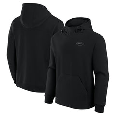 Fanatics New York Jets Unisex Front Office Tonal Tri-Blend Pullover Hoodie Black
