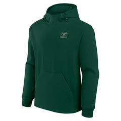 Fanatics Green Bay Packers Unisex Front Office Tonal Tri-Blend Pullover Hoodie Green
