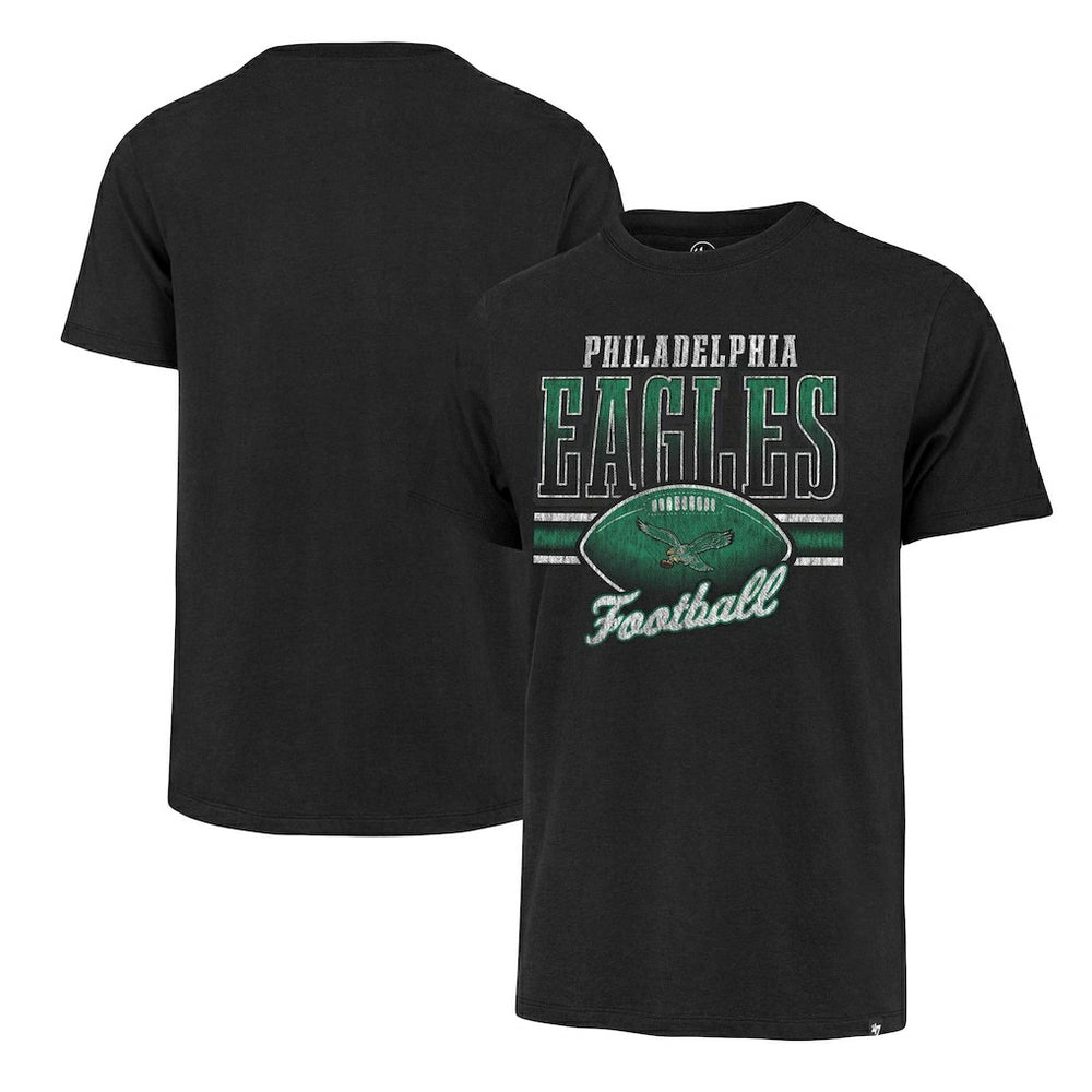 47 brand Philadelphia Eagles '47 Gridiron Classics Last Call Franklin T-Shirt Black