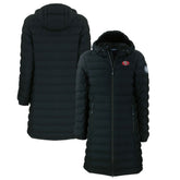 San Francisco 49ers Cutter & Buck Women's Throwback Logo Mission Ridge Repreve Eco Insulated Full-Zip Puffer Jacket Black