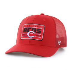 Cincinnati Reds '47 Hardline Trucker Adjustable Hat - Red - 47 brand on Sale