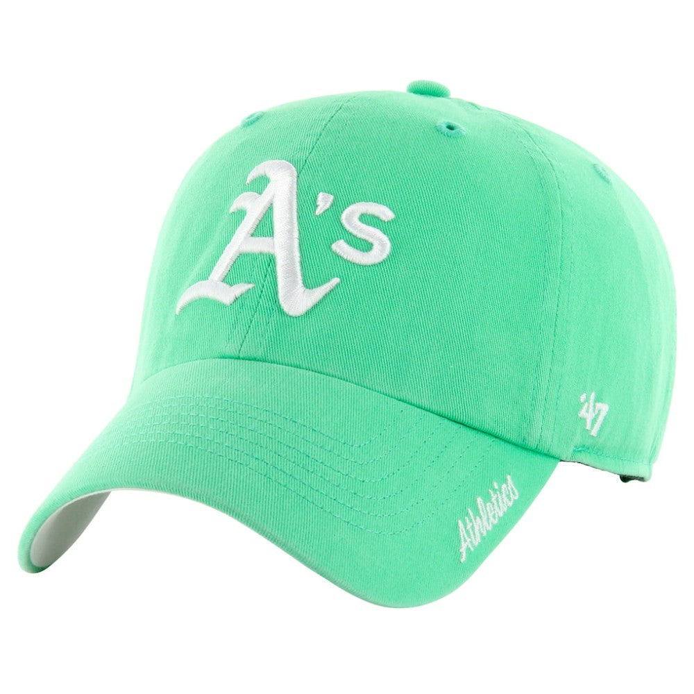 Athletics '47 Women's Luminance Cheer Clean Up Adjustable Hat - Green - 47 brand Sale