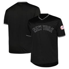 New York Yankees Profile Big & Tall Pop Fashion Jersey - Black - MLB Sale