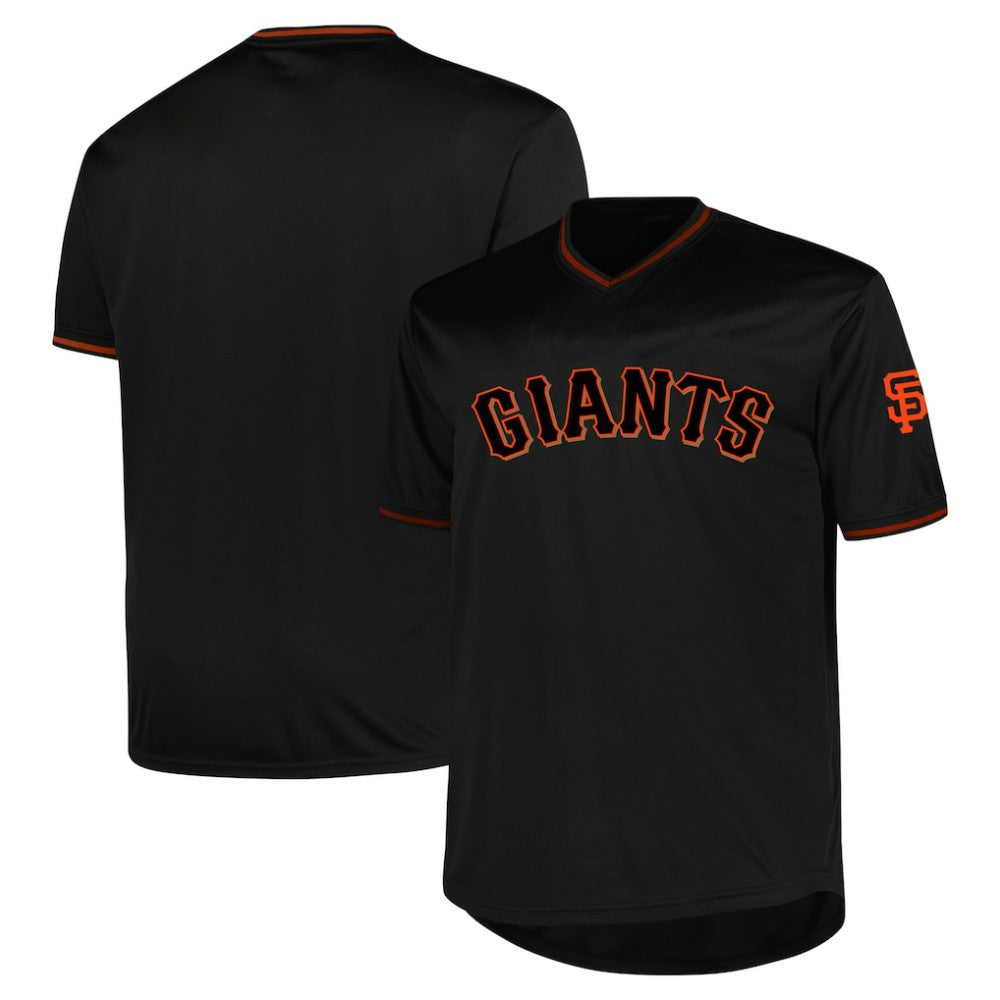 San Francisco Giants Profile Big & Tall Pop Fashion Jersey - Black - MLB Sale