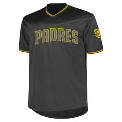 San Diego Padres Profile Big & Tall Pop Fashion Jersey - Charcoal - MLB Discount