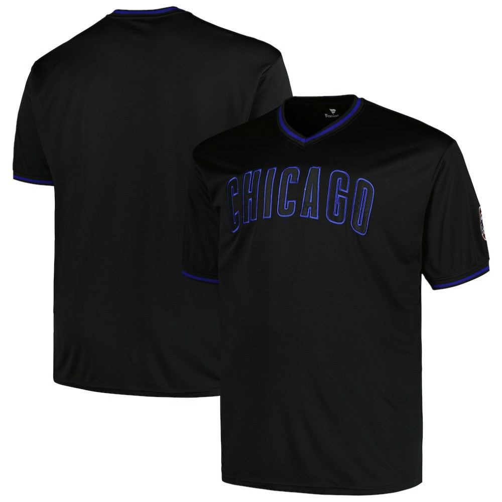 Chicago Cubs Profile Big & Tall Pop Fashion Jersey - Black - MLB on Sale