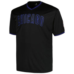 Chicago Cubs Profile Big & Tall Pop Fashion Jersey - Black - MLB on Sale