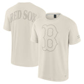Boston Red Sox Fanatics Elements Iconic T-Shirt - Cream - Fanatics Lifestyle