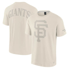 San Francisco Giants Fanatics Elements Iconic T-Shirt - Cream - Fanatics Online