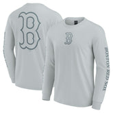 Boston Red Sox Fanatics Elements Strive Long Sleeve T-Shirt - Gray - Fanatics Online