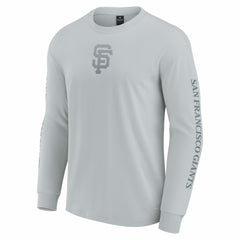 San Francisco Giants Fanatics Elements Strive Long Sleeve T-Shirt - Gray - Fanatics Online