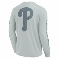 Philadelphia Phillies Fanatics Elements Strive Long Sleeve T-Shirt - Gray - Fanatics Sale
