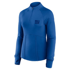 Fanatics New York Giants Women's Elements Quarter-Zip Jacket Royal
