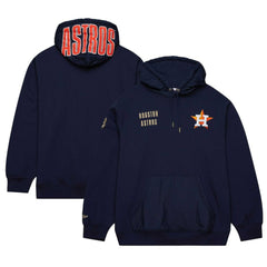 Houston Astros Mitchell & Ness Team OG 2.0 Current Logo Pullover Hoodie - Navy - Mitchell & Ness Sale