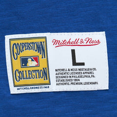 Atlanta Braves Mitchell & Ness Cooperstown Collection Legendary Raglan Slub Henley 3/4-Sleeve T-Shirt - Royal - Mitchell & Ness Online