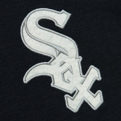 Chicago White Sox Mitchell & Ness Cooperstown Collection Legendary Raglan Slub Henley 3/4-Sleeve T-Shirt - Black - Mitchell & Ness Lifestyle