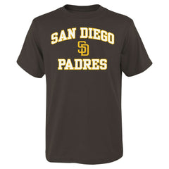 San Diego Padres Youth Heart & Soul T-Shirt - Brown - MLB Sale