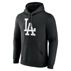 Los Angeles Dodgers Monochrome Personalized Name & Number Pullover Hoodie - Black - MLB Sale
