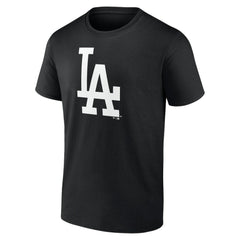 Los Angeles Dodgers Monochrome Personalized Name & Number T-Shirt - Black - MLB Sale