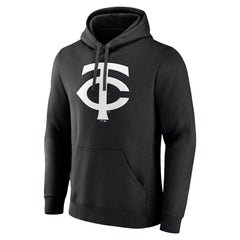 Minnesota Twins Monochrome Personalized Name & Number Pullover Hoodie - Black - MLB Online