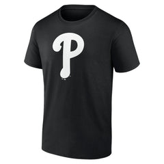 Philadelphia Phillies Monochrome Personalized Name & Number T-Shirt - Black - MLB Online