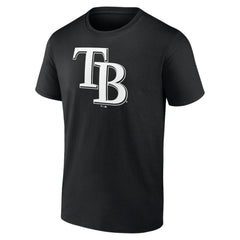 Tampa Bay Rays Monochrome Personalized Name & Number T-Shirt - Black - MLB Sale