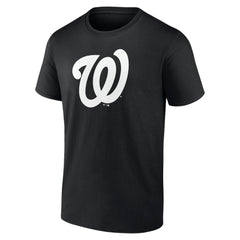 Washington Nationals Monochrome Personalized Name & Number T-Shirt - Black - MLB Discount
