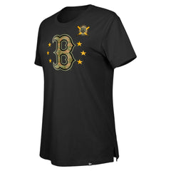 Boston Red Sox New Era Women's Armed Forces Day T-Shirt - Black - New Era Sale