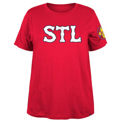 St. Louis Cardinals New Era Women's 2024 City Connect Plus Size T-Shirt - Red - New Era Sale