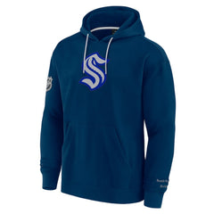 Seattle Kraken Fanatics Elements Pace Pullover Hoodie - Deep Sea Blue - NHL 201058808