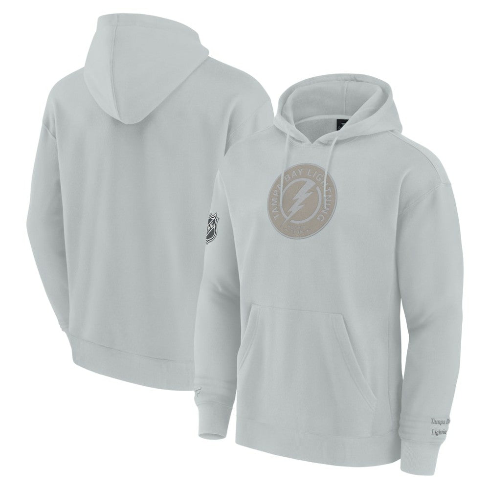 Tampa Bay Lightning Fanatics Elements Pace Pullover Hoodie - Gray - NHL 201058811