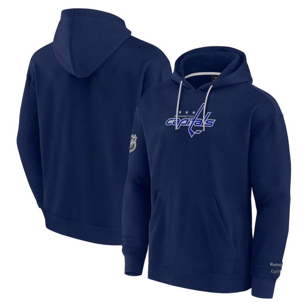 Washington Capitals Fanatics Elements Pace Pullover Hoodie - Navy - NHL 201058817