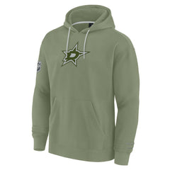 Dallas Stars Fanatics Elements Pace Pullover Hoodie - Olive - NHL 201058829