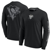Pittsburgh Penguins Fanatics Elements Strive Long Sleeve T-Shirt - Black - NHL 201058845