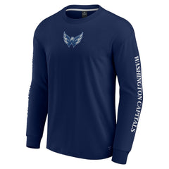 Washington Capitals Fanatics Elements Strive Long Sleeve T-Shirt - Navy - NHL 201058864