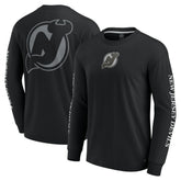 New Jersey Devils Fanatics Elements Strive Long Sleeve T-Shirt - Black - NHL 201058867