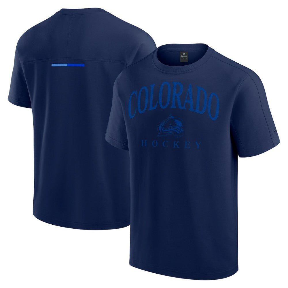 Colorado Avalanche Fanatics Elements Flex Tri-Blend T-Shirt - Navy - NHL 201058941