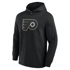 Philadelphia Flyers Fanatics Elements Blaze Tri-Blend Long Sleeve Hoodie T-Shirt - Black - NHL 201059002