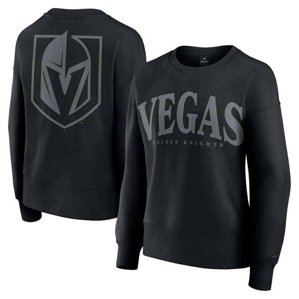 Vegas Golden Knights Fanatics Women's Elements Flow Pullover Sweatshirt - Black - NHL 201059079