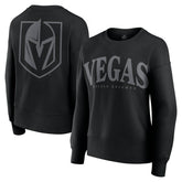 Vegas Golden Knights Fanatics Women's Elements Flow Pullover Sweatshirt - Black - NHL 201059079