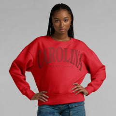 Carolina Hurricanes Fanatics Women's Elements Flow Pullover Sweatshirt - Red - NHL 201059086