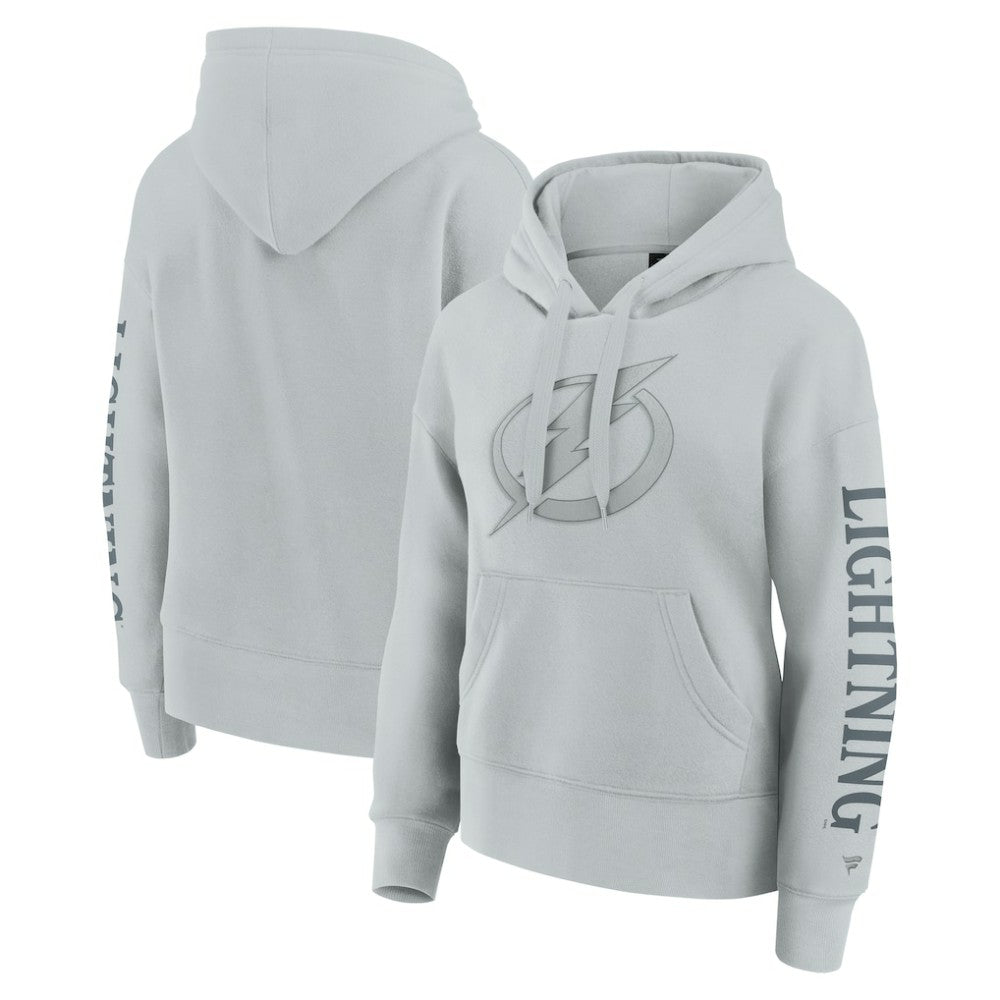 Tampa Bay Lightning Fanatics Women's Elements Next Pullover Hoodie - Gray - NHL 201059122