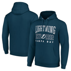 Tampa Bay Lightning Starter Graphic Pullover Hoodie - Navy - NHL 201059339