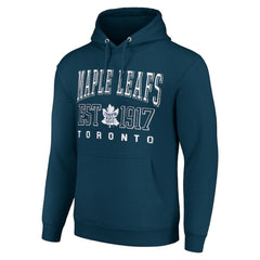 Toronto Maple Leafs Starter Retro Graphic Pullover Hoodie - Navy - NHL 201059343