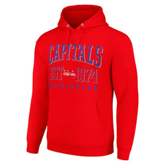 Washington Capitals Starter Retro Graphic Pullover Hoodie - Red - NHL 201059353